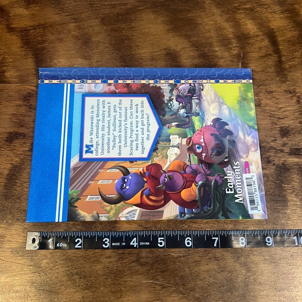 5/$20 Disney Wonderful World Of Reading Pixar Monsters University Book - Picture 2 of 4